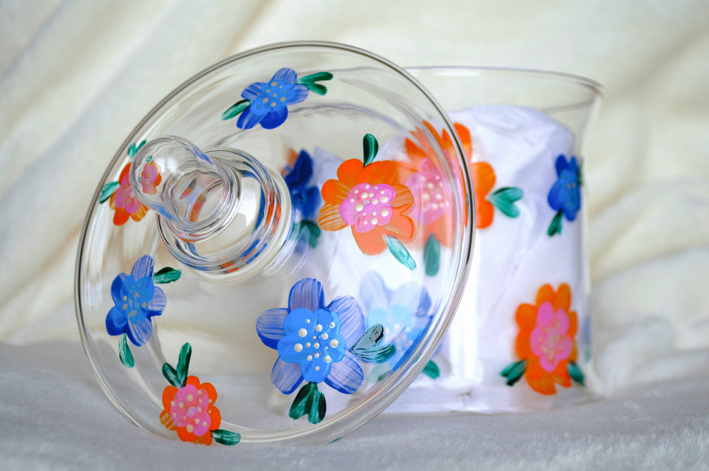 Bonbonnière en verre