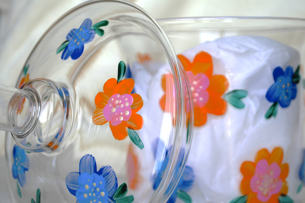 Bonbonnière en verre